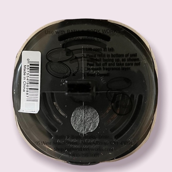 Nwt bath & body works Santa car clip w/fragrance refill sugared snickerdoodle - Picture 3 of 5